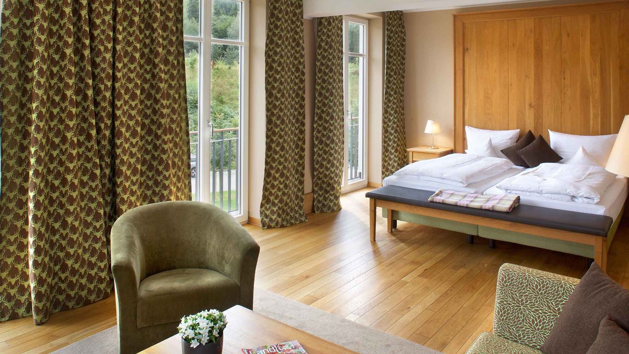 Hotel Rimberg - Doppelzimmer Nonnenberg - Wohnbeispiel Hotel Rimberg - Doppelzimmer Nonnenberg - Wohnbeispiel